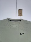 Nike Court Slam Dri-fit Loose Tennis Shirt Top Green Mens Size Lt Fq2062-370