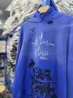 American Graffiti Graphic Zipper Hoodie Pullover Unisex Distressed Jacket Coat