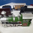 Train Max Model Railroad Starter Set 6 Cars Multicolor Plastic Village Express