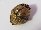 Vintage Max Factor Walnut Shell Perfume Solid Full
