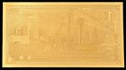 2025 Dallas  Tx Texas Gold Polymer Notes 1 1000th Troy Oz 24kt  9999 Goldback