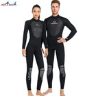 Men 3mm Neoprene Wetsuit One-piece Warm Women Full-body Wetsuit Surfing