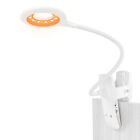 Lencent 28 Led Desk Lamp Clip Reading Book Light Usb Rechargeable Touch Control