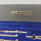 Vintage K e Minusa 795-8  Keuffel   Esser Co Drafting Set Germany Case   Box