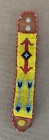 Vintage Native Beared Wristband And Hat Band