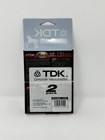 Tdk 8mm Mp Premium 120 Blank Camcorder Video Tapes 2 Pack New Sealed P6-120mpl2