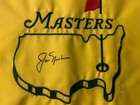 Jack Nicklaus Signed Undated Masters Golf Flag Augusta Jsa Authenticated Loa Coa