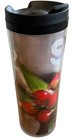 Starbucks Tumbler January 2015 Holiday Travel Mug Cup 16oz  Insulated Red Coffee