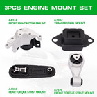 2013-2019 Nissan Sentra L4 1 8l Engine Motor Cvt Transmission Mount Set Of 4