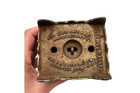 Rare 1897 J e Stevens Cast Iron Safe Box Heavy Antique American Collectibles Art