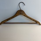 Lot Of 3 Vintage Wooden Advertising Clothes Hangers     Tailor   Menswear Shops