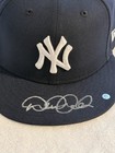 Derek Jeter Signed New York Yankees Hat With Steiner Coa