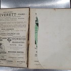1890s Rand Mcnally Standard Atlas Of The World  missing Title copyright Pages 