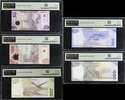 Banco De Mexico 5 Notes Set 100th Anniversary Banco De Mexico Commemorative  Pmg