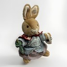 Vintage 1993 Eden Mrs Rabbit Plush Beatrix Potter Bunny 14in