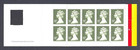 Gb 1987 Machin Window Booklet 10 X 18p Complete