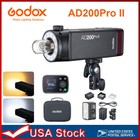 Us Godox  Ad200proii Ttl Hss 2 4g Wireless Camera Pocket Flash Ad200pro Updated