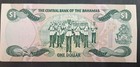  1986  Bahamas 1 Dollar P43b Signature Smith  Y266972 