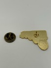 Vintage Coors Original Beer Logo Gold Tone Enamel Advertising Lapel Pin