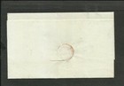 Mexico Prephilatelic Cover 1846  Zacatecas To Durango  Vf