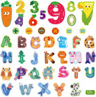 52pcs Magnetic Letters And Numbers Large Fridge Magnets For Toddlers 1-3 Cute An