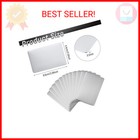 304 Stainless Steel Metal Business Cards 0 5 Mm Blank Steel Card Laser Engraving
