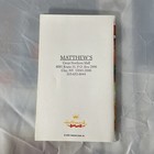 Hallmark Gold Crown 2001 Datebook  Matthew   s Clay Ny