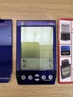Handspring Visor Deluxe Translucent Blue Portable Pda Organizer Palm Pilot Works