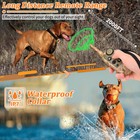 Electric Shock Collar - Dog Training Collar With Remote 2000ft  Waterproof Do   