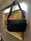 Chanel Black Vip Gift Terrycloth Pouch - 2000s Y2k Style - Authentic