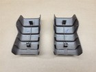 96-02 Toyota 4runner Rear Seat Hinge Trim Covers Brown X2