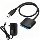 Usb 3 0 To Sata External Drive Converter Adapter Cable For 2 5 3 5 Inch Hdd Ssd