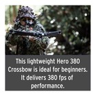 Killer Instinct Hero 380 Aluminum Comfortable Crossbow Package  black 