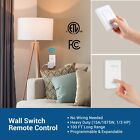 Dewenwils Remote Control Light Switch Wireless Remote Power Wall Switch Outlet