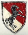 Original Nos Vietnam War U s  Army 11th Armored Cavalry Regiment Shoulder Patch