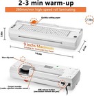Maquina Laminadora En Frio Y Caliente Recortadora Redondeadora Esquinas De Papel