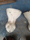 Antique Eagle Claw Tub Feet White Set Of 4 With Screws