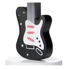 Rock Star Guitar Lamp With White Musical Note Shade And Bulb