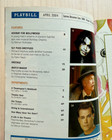 Hugh Jackman Fans  The Boy From Oz Playbill     April 2004 Broadway Edition