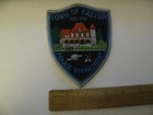 Easton  Ma  Massachusetts  Obsolete Defunct  Police Dept Patch Rare  Free Ship