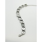 12mm Snowflake Empty Cup Chain Bracelet Setting Diy Bracelet