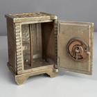 Antique Cast Iron State Safe Still Coin Bank Arcade Kenton 1900s Original