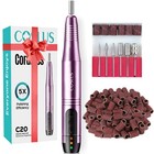 Portable Cordless Nail Drill Electric File Kit - Professional All-in-one Manicur