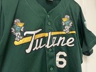  6 Game Worn Size 44 Tulane Green Rawlings Jersey Cusa Pelicans