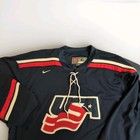 Nike Team Usa 2002 Hockey Jersey Iihf Stitched Size Xl Vintage 