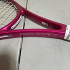 Wilson Pro Staff 97l  V12  0 Grip  3  4-3 8 Pink And Grey R federer Co-designed