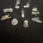 Vintage 1974 Monopoly 40th Anniversary Edition Replacement Parts All 10 Tokens