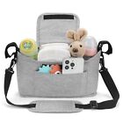 Stroller Organizer Bag With Cups Bottles Holders Fit Most Strollers