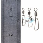 Fishing Rolling Swivels Barrel Snaps Swirl Clip Stainless  2 4 6 Easy Clip Rig