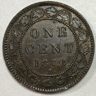 1876-h Canada Large Cent Victoria Coin  19959